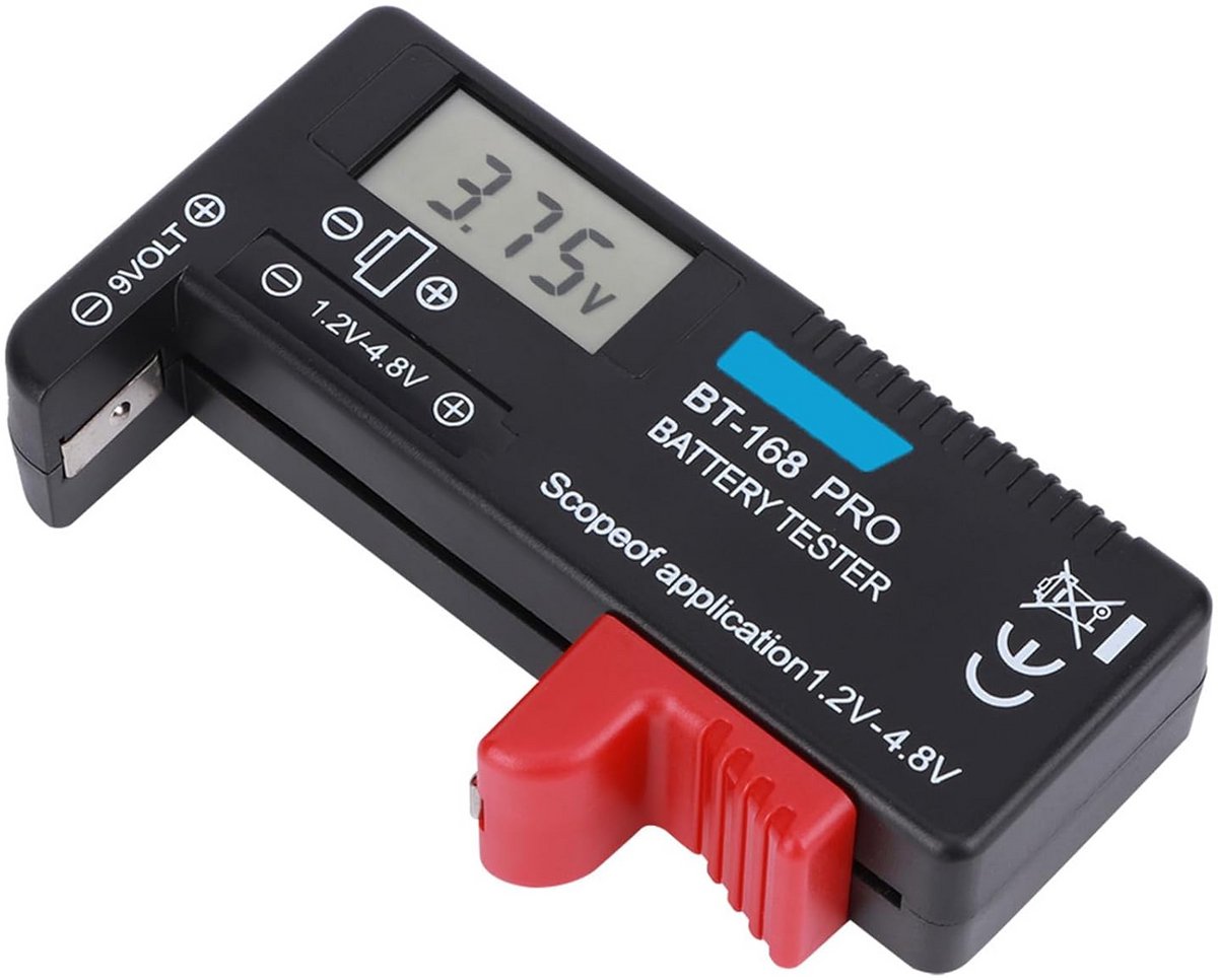 Universele Digitale Batterijtester met LCD voor Alle Gangbare Batterijtypes
