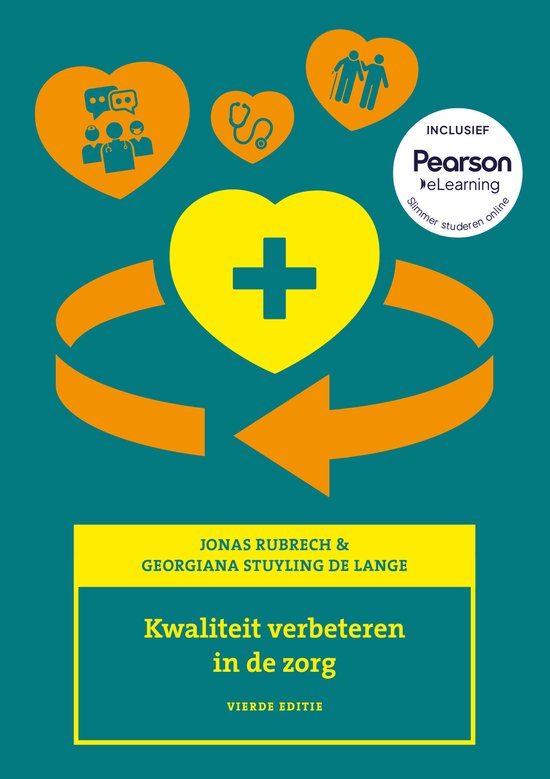 Kwaliteit verbeteren in de zorg, 4e editie met MyLab NL - cover