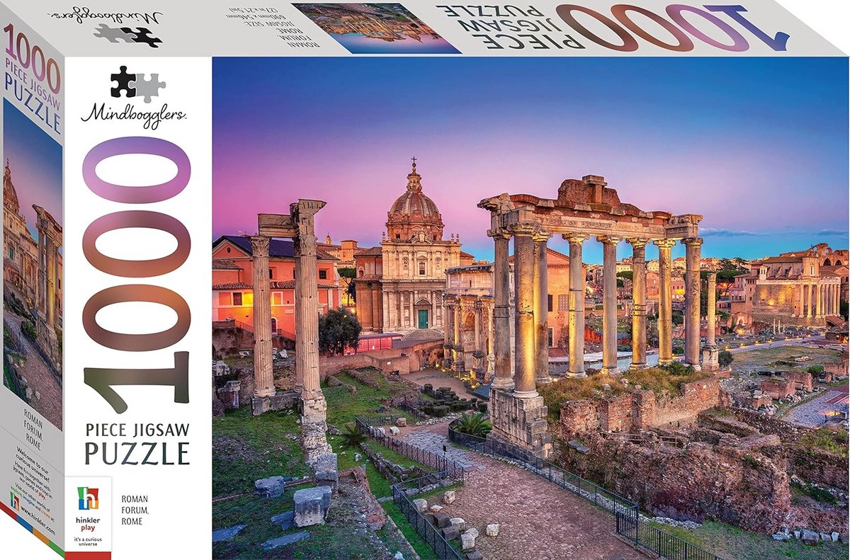 Puzzel 1000 stukken: Historisch Romeins Forum