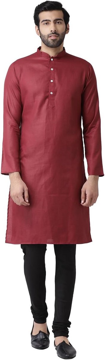Traditionele Indiase etnische Kurta voor mannen voor bruiloft en festivals
