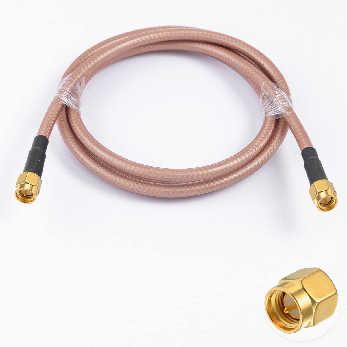 Verlengkabel SMA Male naar SMA Male Pigtail RG400 voor WiFi Routers en GSM Antennes