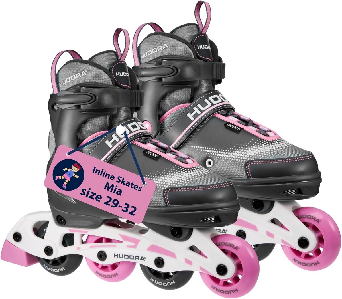 Verstelbare Inline Skates voor Kinderen, Tieners en Volwassenen - Maat 29 t/m 32