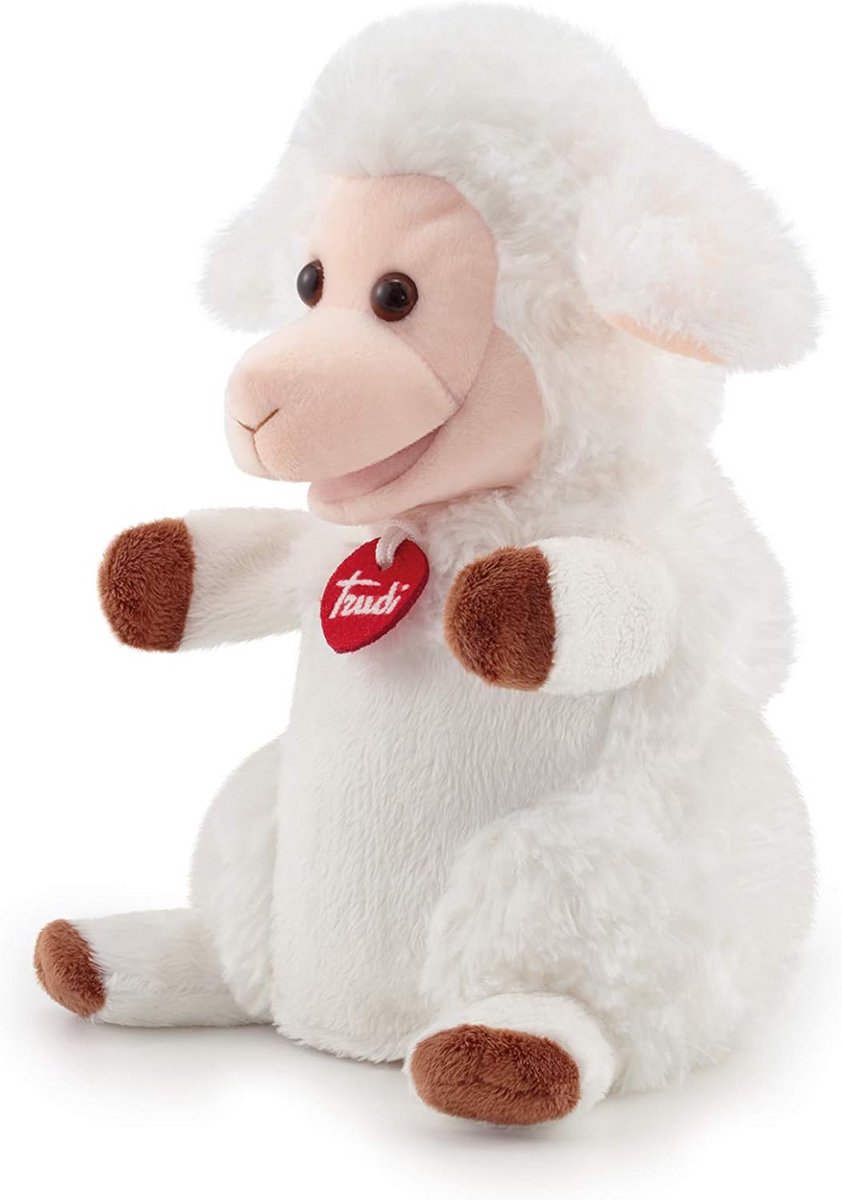 Zachte Handpop Schaap voor Kinderen en Volwassenen