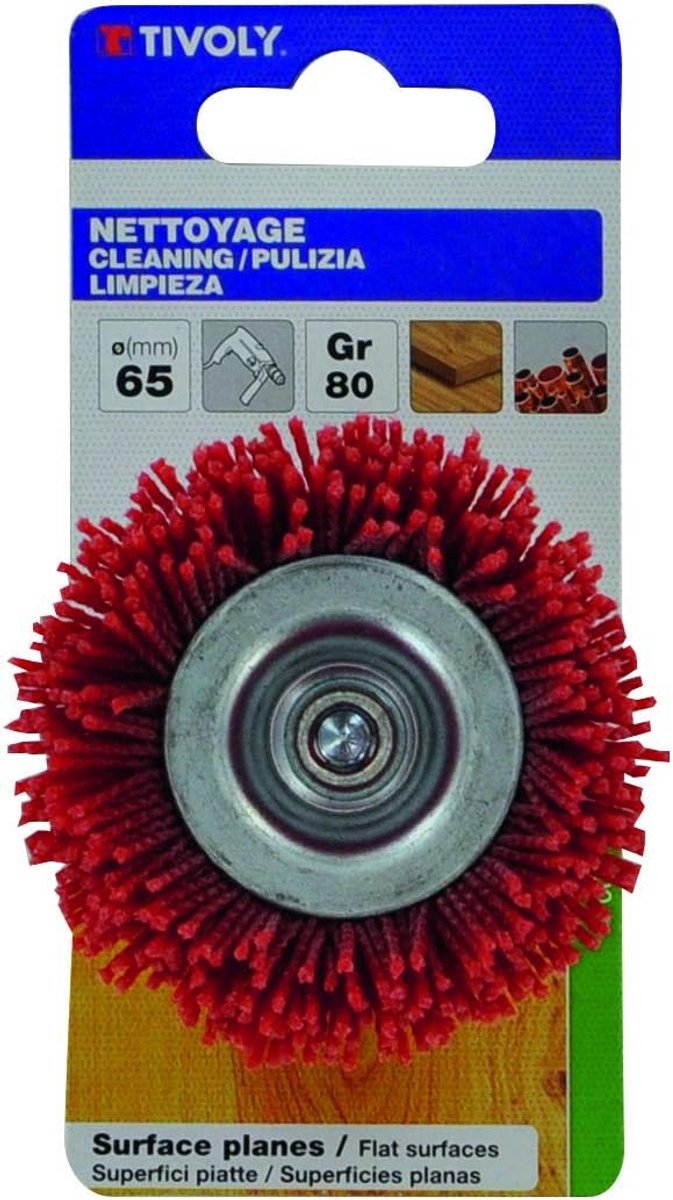 Nylon Schroefborstel voor Machinegebruik - 65 mm Diameter
