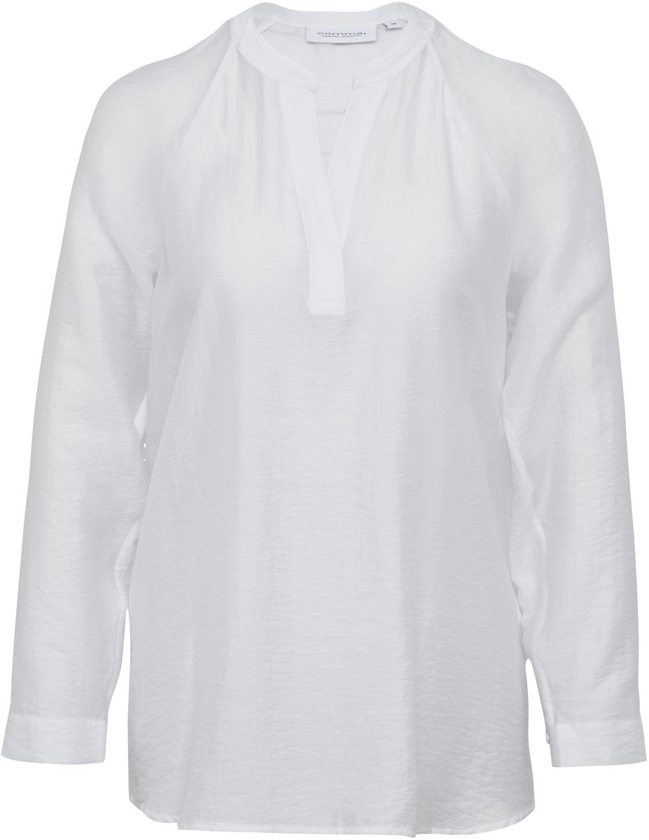 comma - female - Gestructureerde tuniekblouse van een lyocellmix