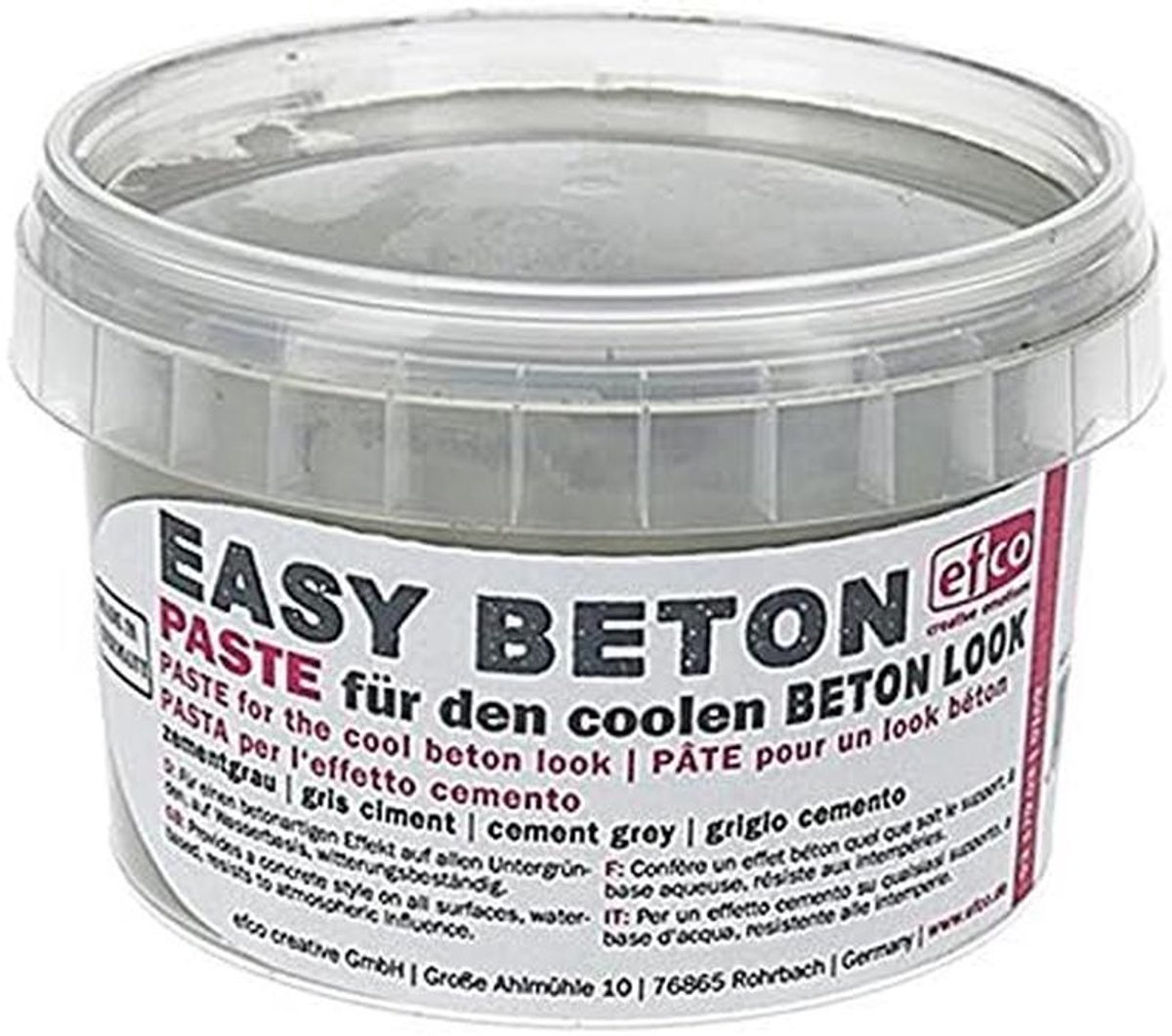 Betonlook Pasta Waterbasis Wit voor Creatieve DIY Projecten