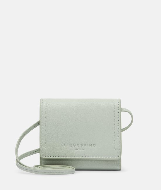 LIEBESKIND BERLIN Cuir Porte-monnaie Sky Sheep Natural Wallet Sage Menthe