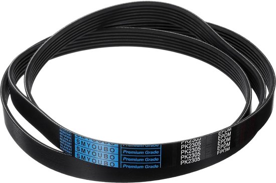 Multi V Riem Poly V-riem 6 Ribben 2305 mm Lengte - Multiriem voor Machines en ...