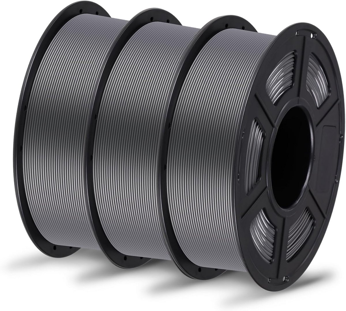 PETG Filament 1,75 mm voor 3D-printer - Hoge Temperatuur, Sterk en Duurzaam - Grijs 4kg