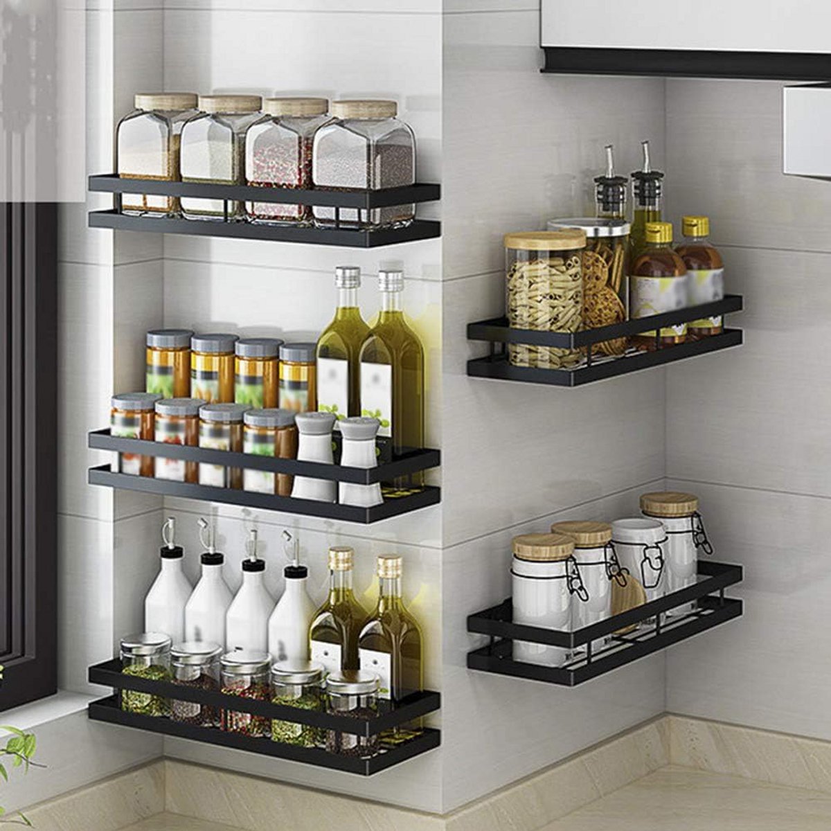 Kruidenrek Ophangbaar - Kruidenpotjes Lade Organizer - Kruidenrekken - Design