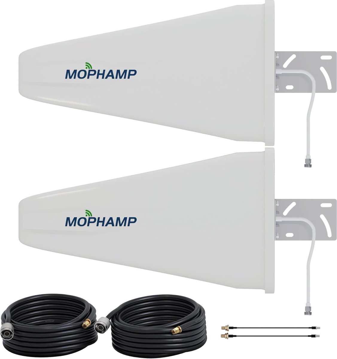 Outdoor Antenne Set - 4G 5G Versterker - Verbeter Signaal - Log-periodisch MIMO - 10m Kabels