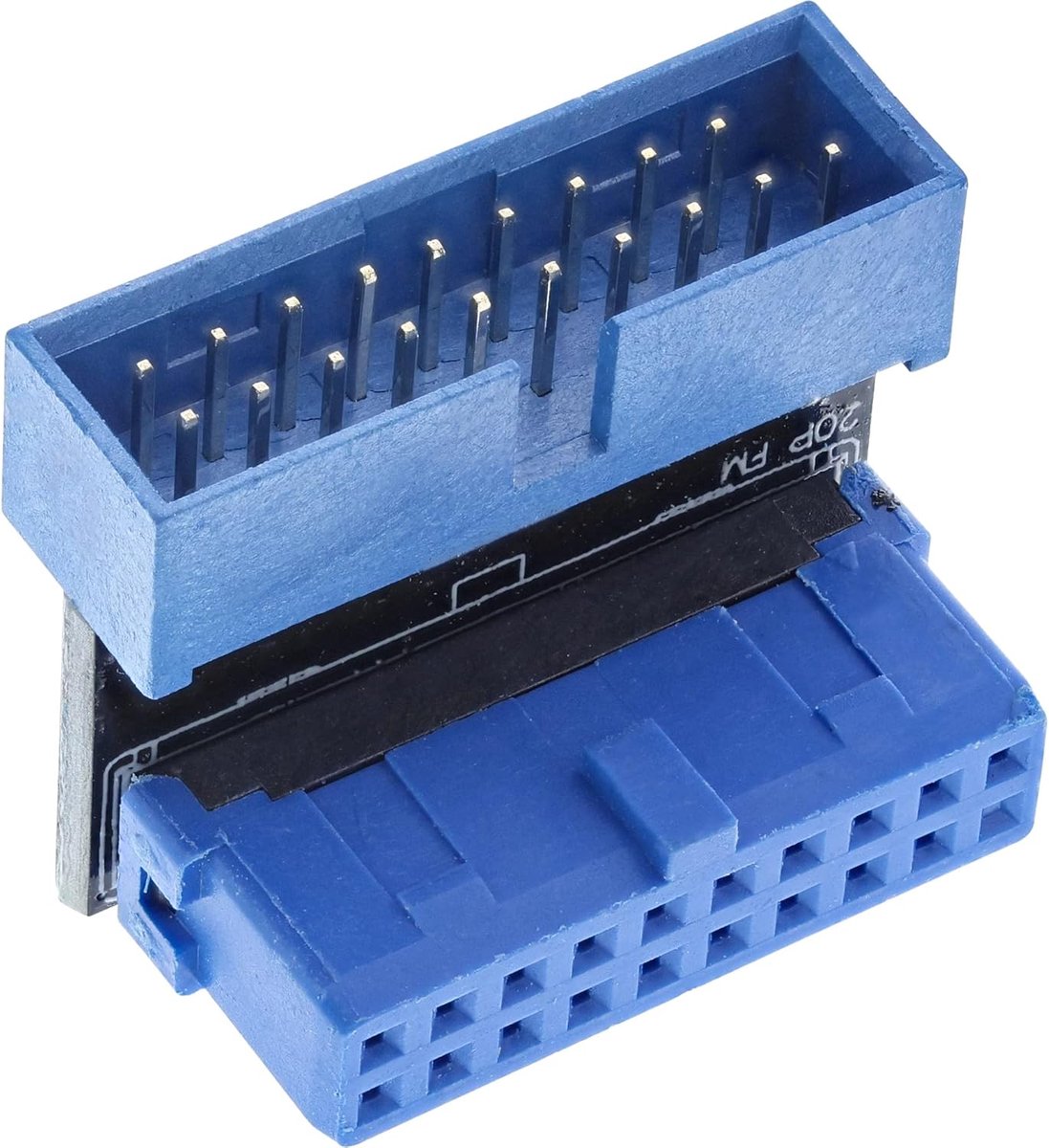 Interne USB 3.0 Adapter Hoekconnector Man/Vrouw