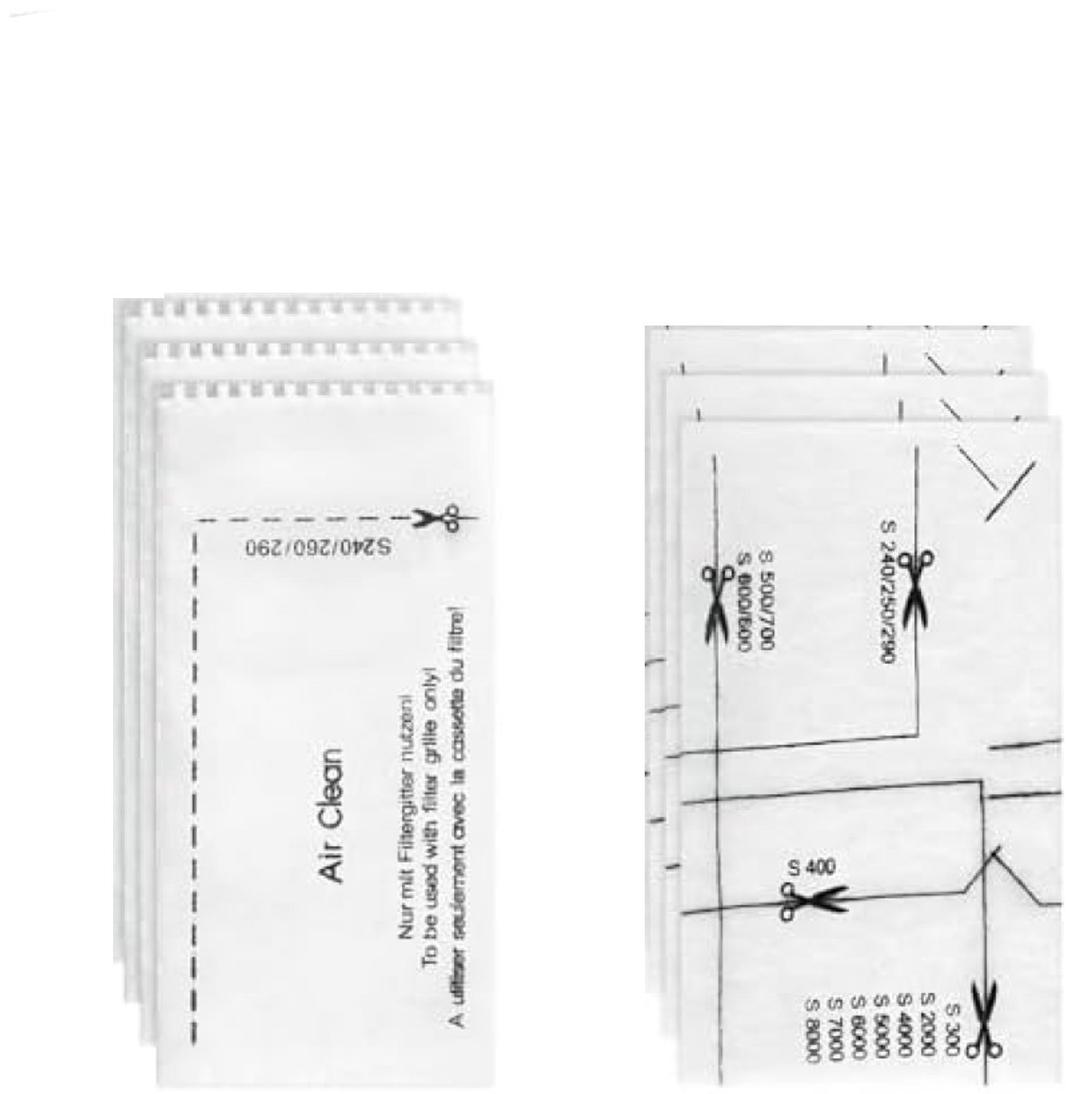6 stuks stofzuigerfilters voor Miele stofzuiger, stofzuiger filter voor Miele, filter voor stofzuiger, stofzuigerfilter compatibel met Miele Complete C1/2/3, Classic C1, S2000-S2999, S5000-S5999
