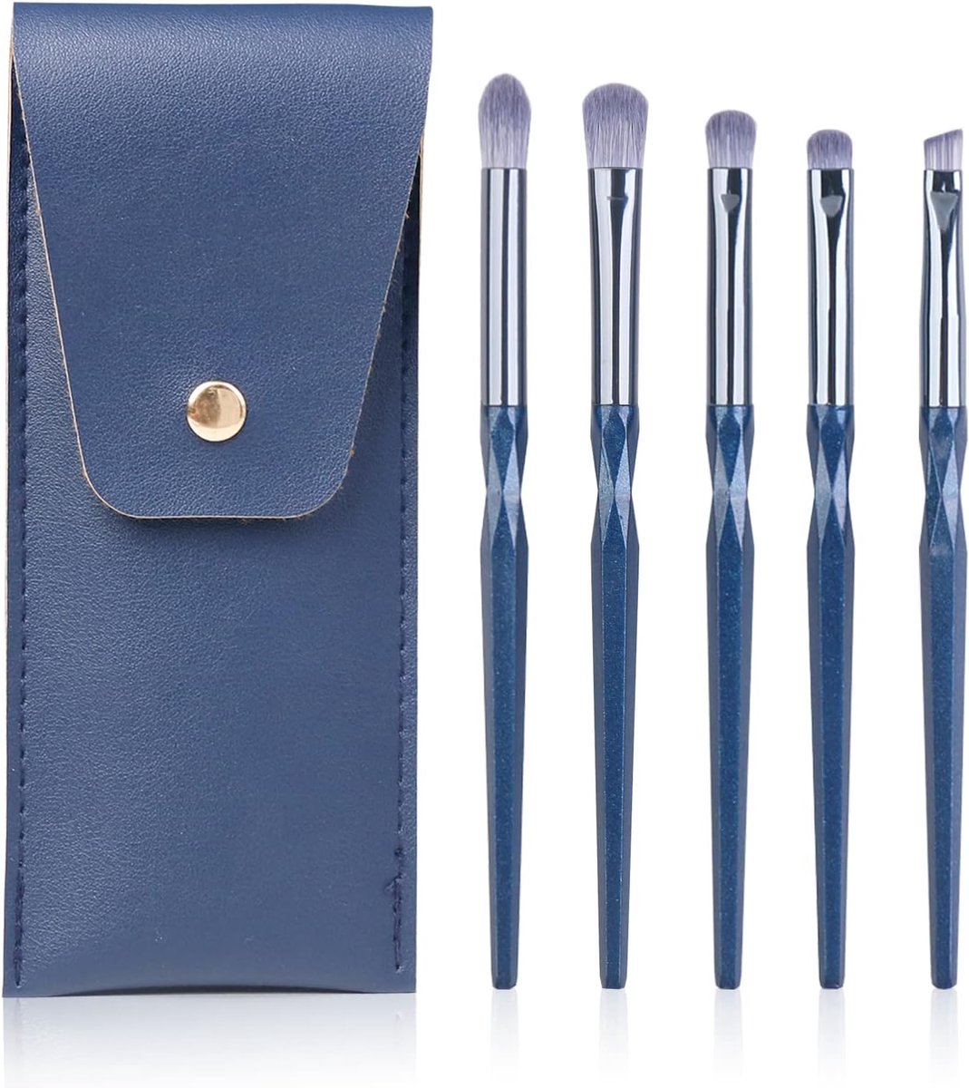 Professionele Oogschaduw Borstel Set - Mengborstels voor Glitter en Kleurige Make-up