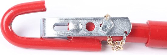Afsleepstang - Stalen beugel - Voertuigen slepen - Dempingsfunctie - 175 cm - Rood geel — afbeelding 5