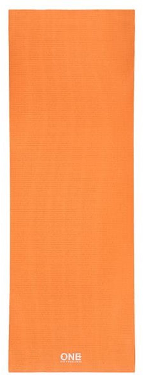 One Fitness YM02 - Yogamat - PVC - 1730x610 mm - Oranje van One — afbeelding 2