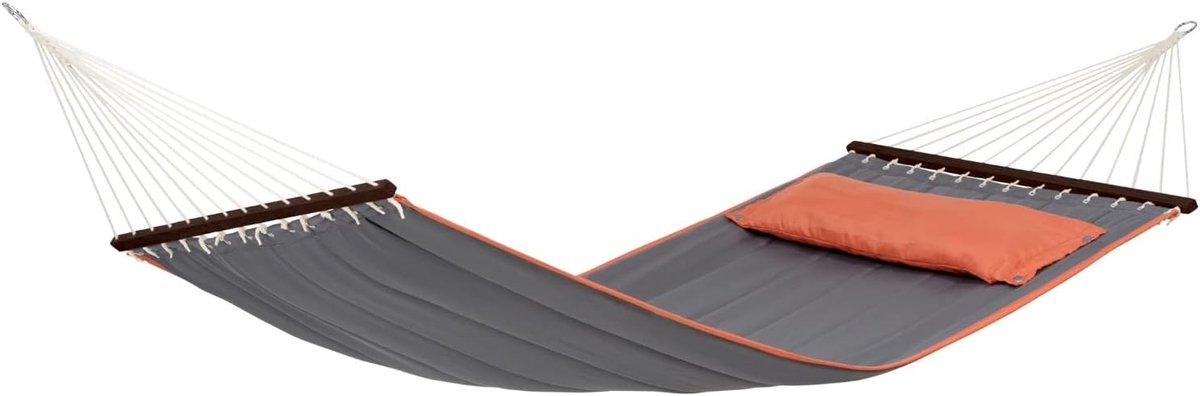 XL Hangmat voor 2 Personen met Afneembaar Kussen | Comfortabel Liggen tot 180 kg