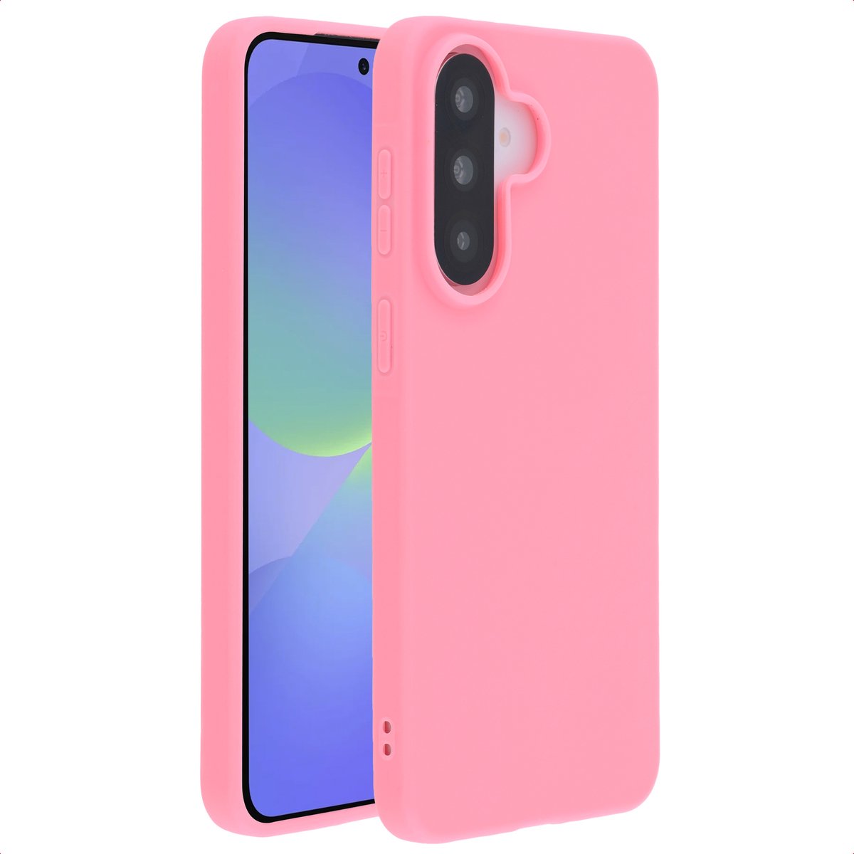 imoshion Hoesje - Geschikt voor Samsung Galaxy A37 (5G) - Color Backcover - Bubblegum Pink