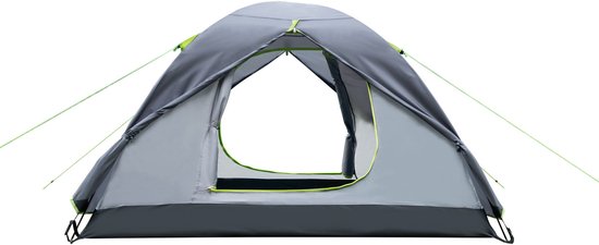 NILS CAMP NC6004 - Tent - Drie Personen - Waterdicht - Tweelaags van Merkloos — afbeelding 4