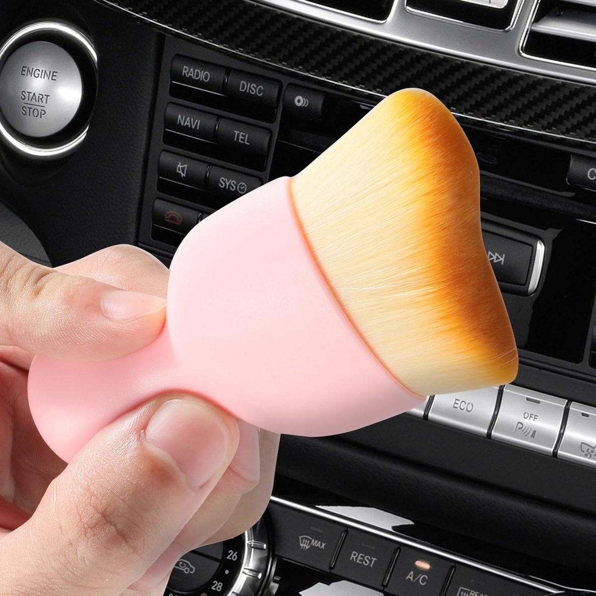 Auto Interieur Reinigingsborstel - Zachte Borstel voor Dashboard en Stof