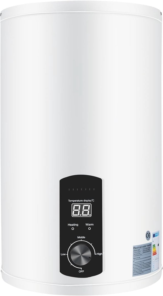 Elektrische Boiler voor Warm Water, 50L tot 120L, Energiebesparend Wandmodel