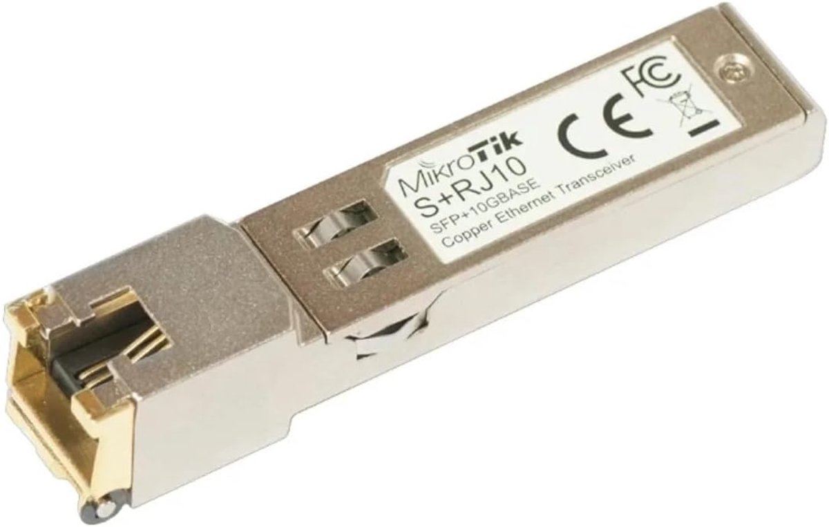 SFP+ Netwerk Zendmodule 10Gbps RJ45 Koper - Compatibel met Diverse Snelheden