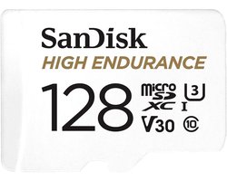 SANDISK High Endurance - MicroSD Geheugenkaart - 128GB