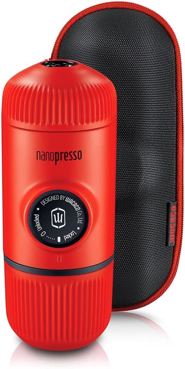 Draagbare Espressomachine met Handmatige Druk tot 18 Bar - Perfect voor Kamperen