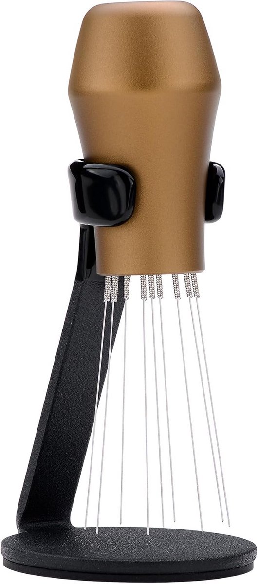 WDT Distributiegereedschap met Standaard en 9-Polige Naald voor Espressobereiding