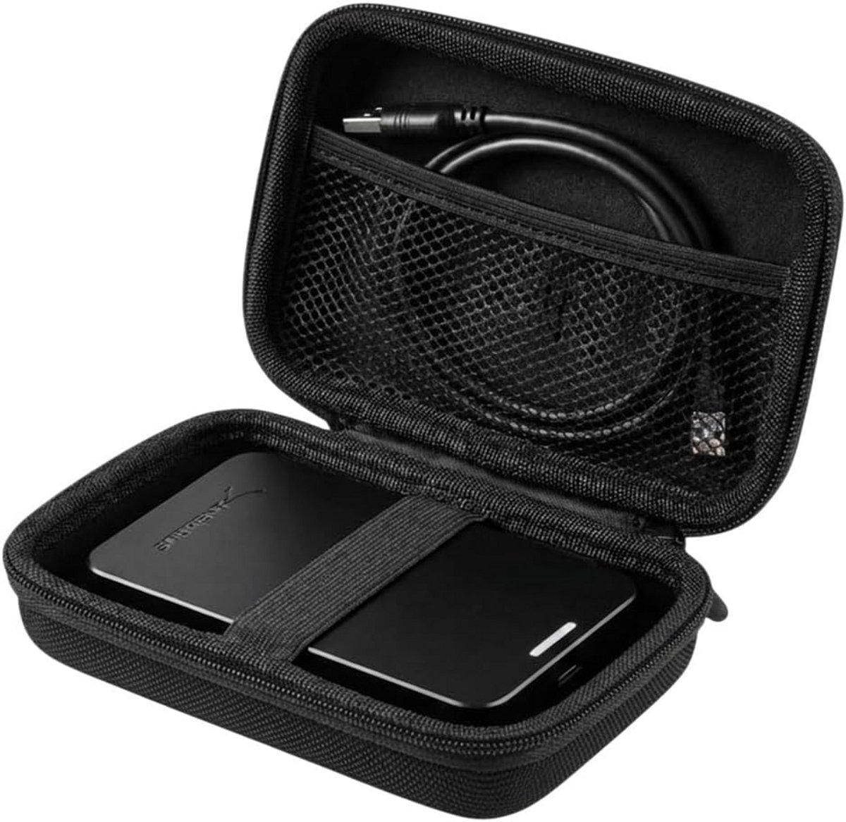 Beschermende Hardcase Tas voor Externe Harde Schijven - 2,5 inch