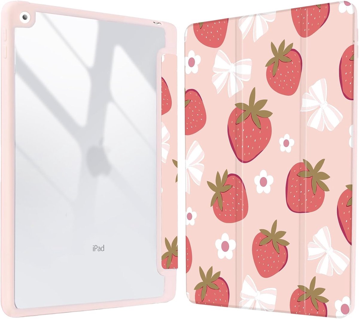 Hoes voor iPad Air 11 inch - transparante achterkant met penhouder