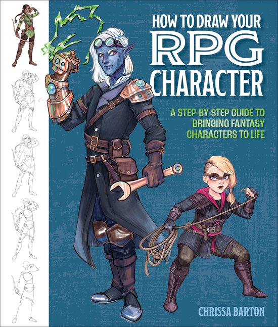 How to Draw Your RPG Character - cover