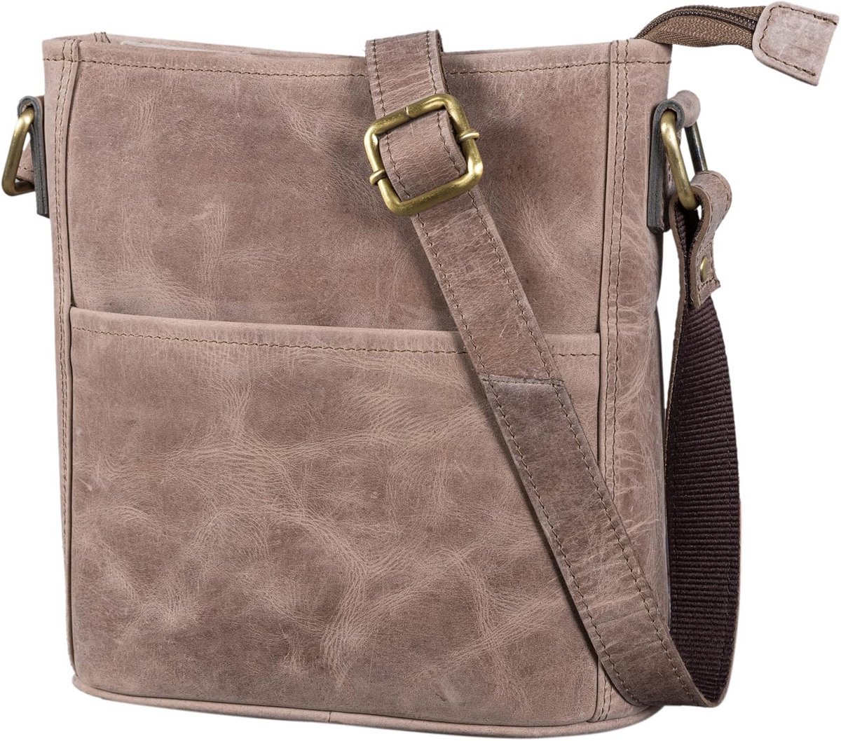 Vintage Draagtas voor Dames | Echt Leer | Schoudertas | Handtas | Multitas | Shopper