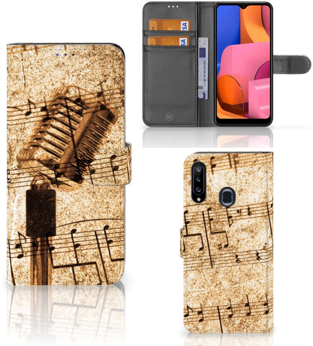 Samsung Galaxy A20s Telefoonhoesje met foto Bladmuziek