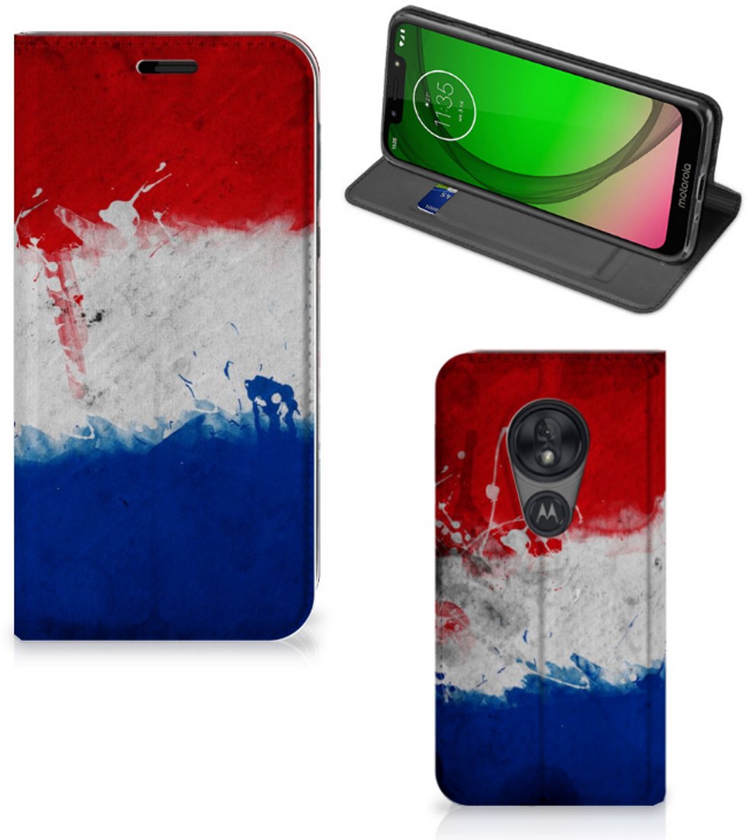 Standcase Hoesje voor Motorola Moto G7 Play Standcase Nederland