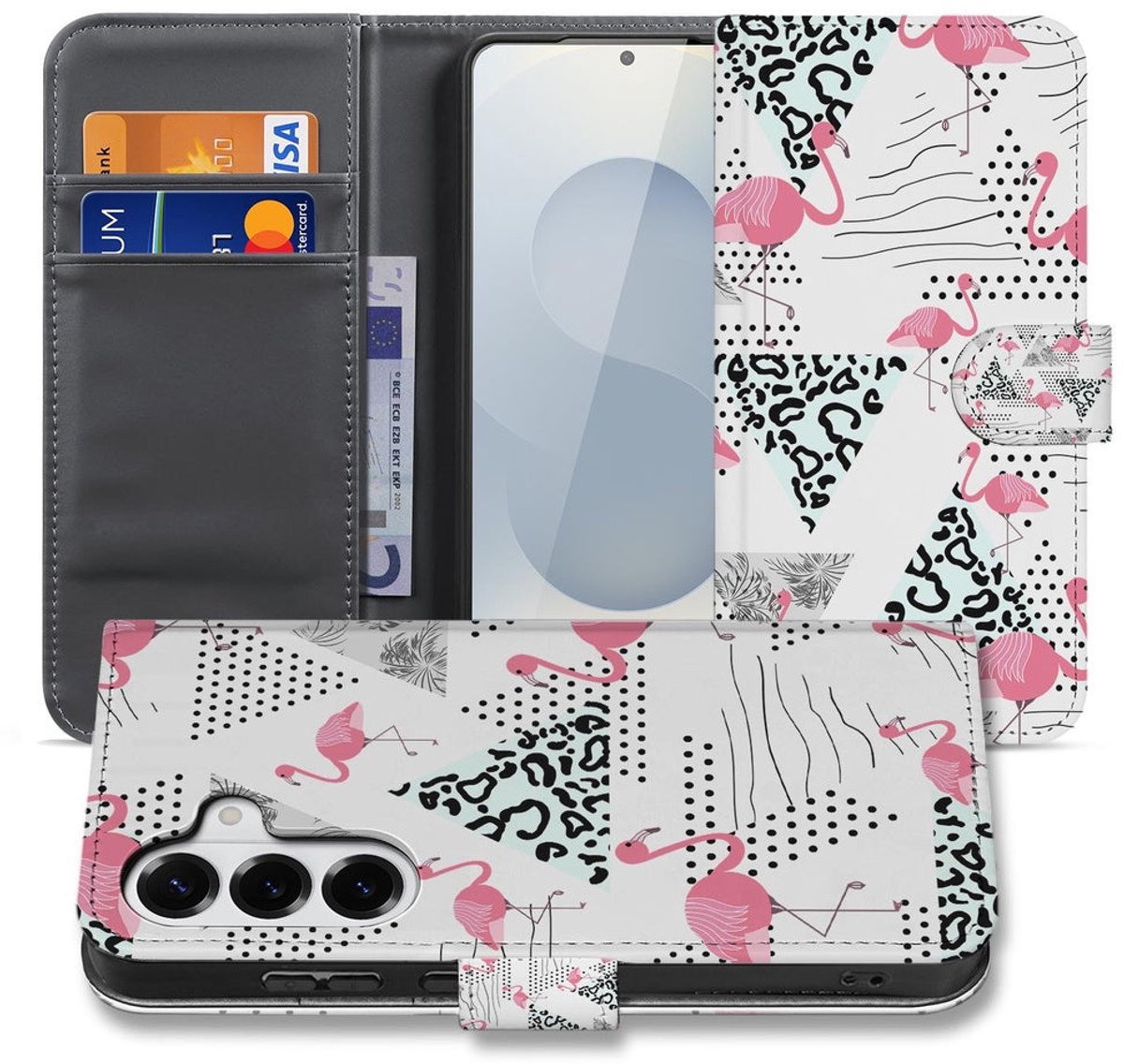 Telefoonhoesje Samsung Galaxy S26 Plus Flamingo Triangle