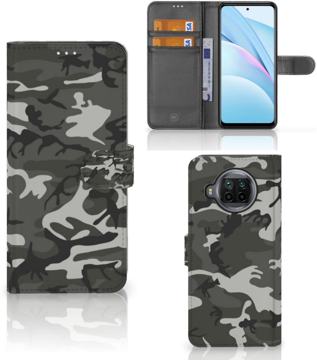 Xiaomi Mi 10T Lite Telefoon Hoesje Army Light