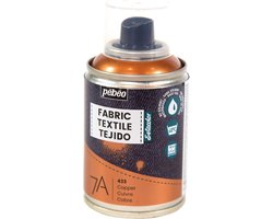 Textielverfspray voor natuurlijke en synthetische stoffen, op waterbasis, oplosmiddelvrij, machinewasbaar, 100 ml
