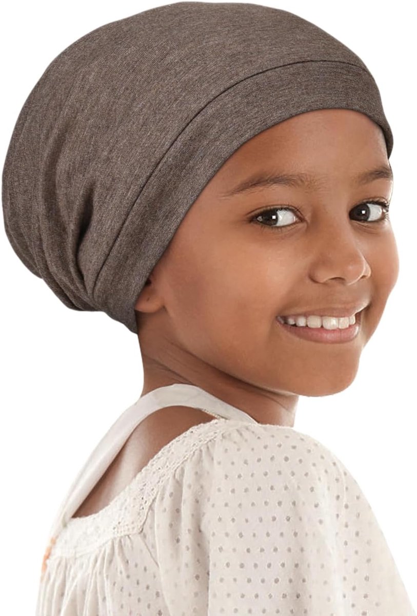 Slaapmuts voor meisjes - Satijnen gevoerde haarmutsen met elastische band voor tieners en grote kinderen