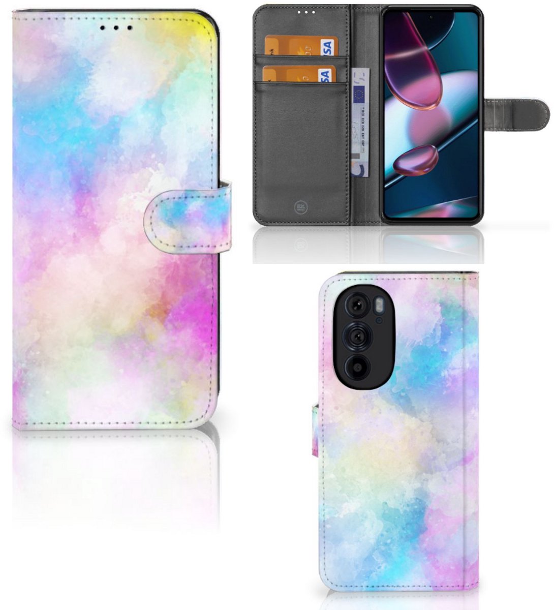 Hoesje Motorola Edge 30 Pro Watercolor Light