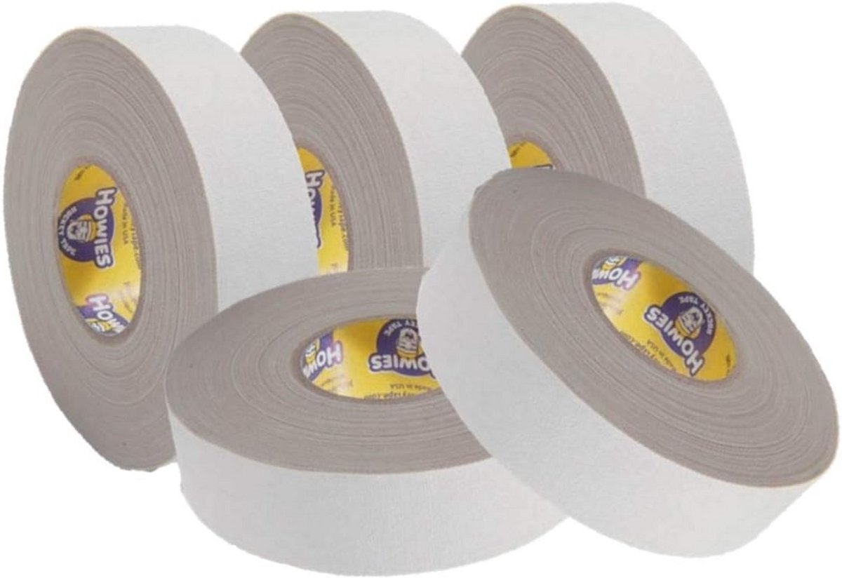 Profi Cloth Hockey Tape 25mm voor IJshockey - 5 Rollen