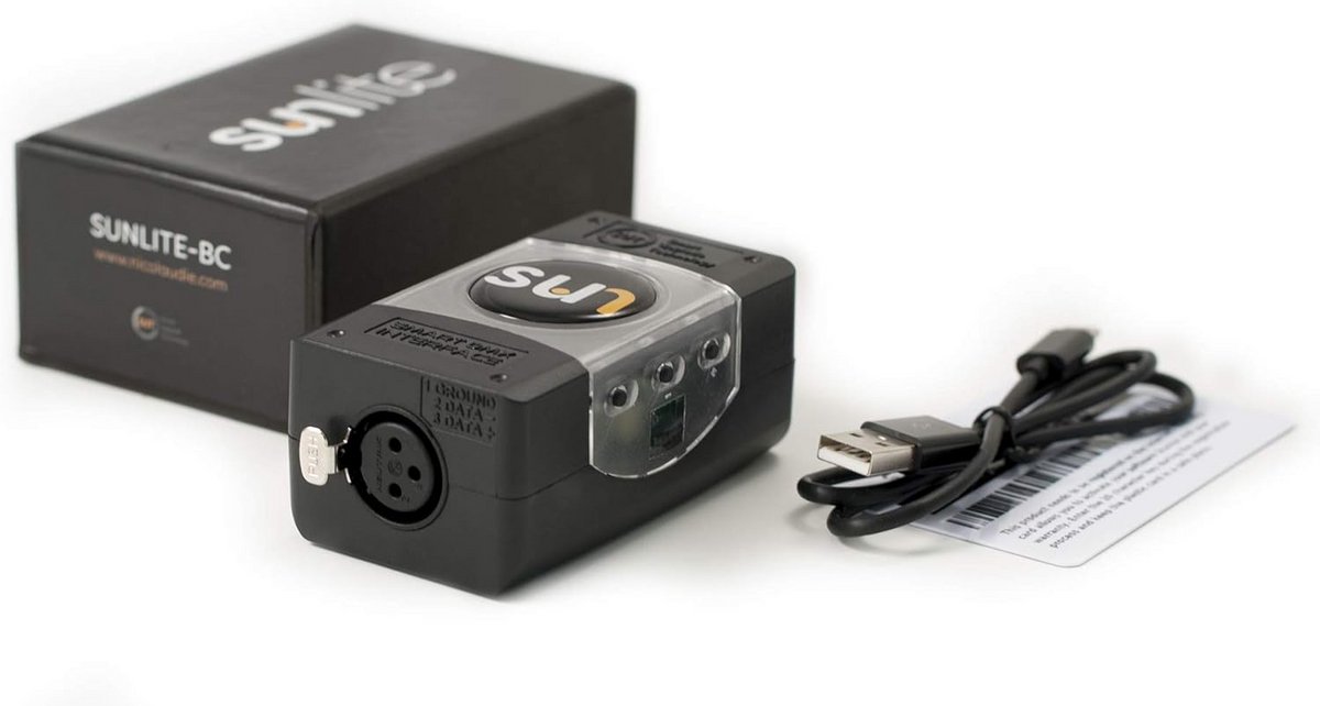 DMX Controller voor Lichtshow – 256-kanaals USB-DMX Interface