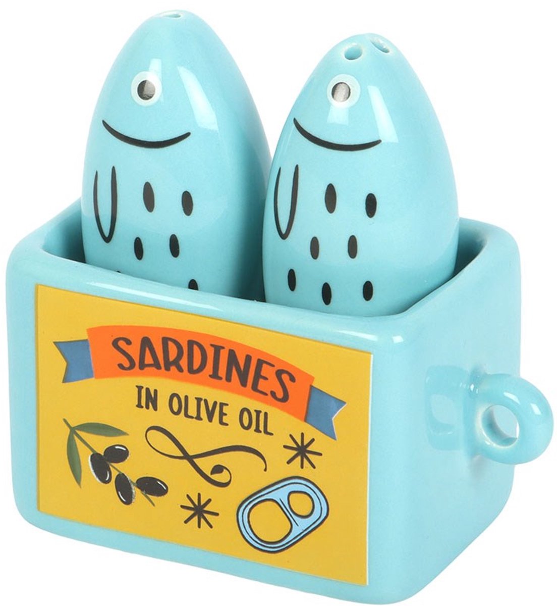 Boutique Trukado - Mariteam Peper & Zoutstel "Sardines"