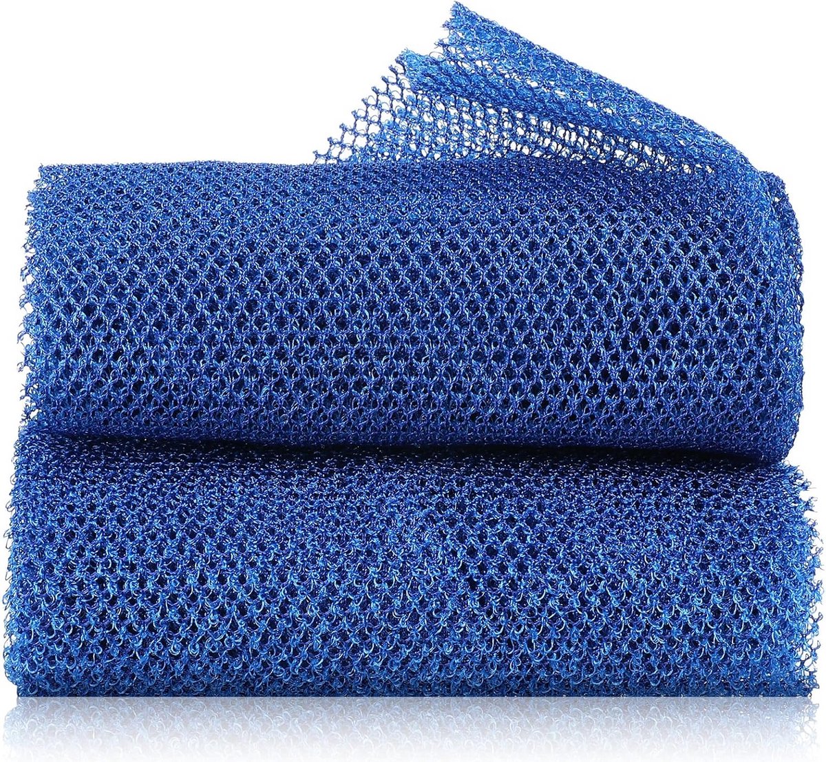Exfoliërende Badwashandjesdoek - 2 Stuks Voor Een Gladde Huid