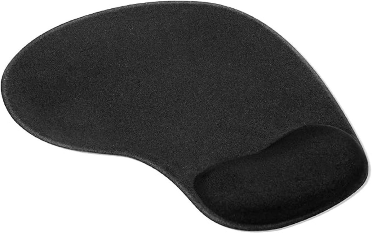 Comfortabele muismat met polssteun - antislip basis - glad oppervlak