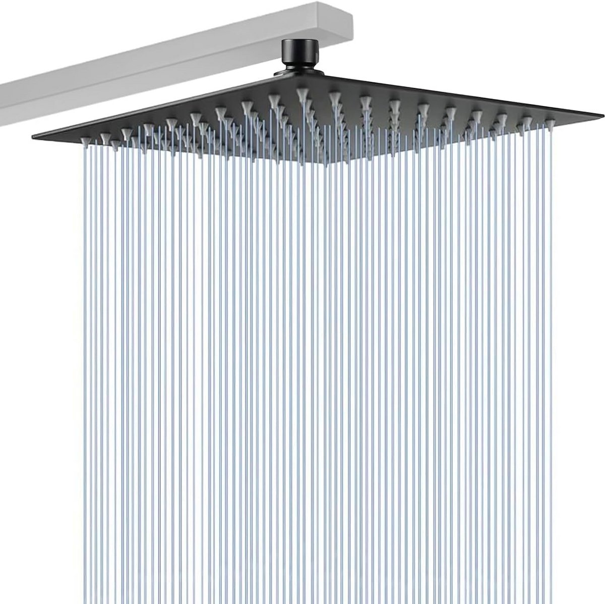 Regendouchekop 304 RVS Waterbesparend met Zelfreinigende Nozzles