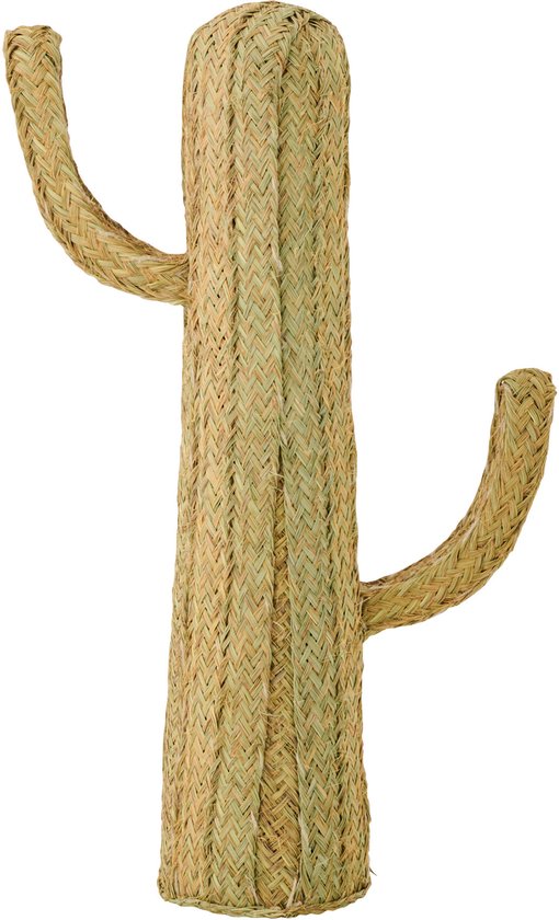 J-Line Cactus décoratif - roseau - naturel - medium