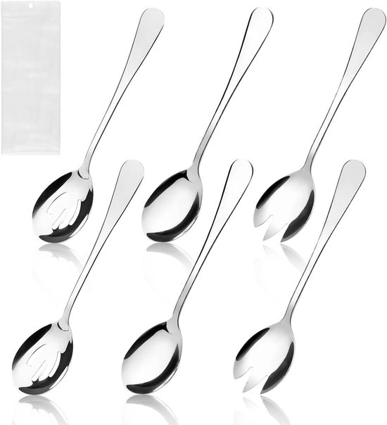 ORFCP Paneerschalen Set 3-delig – Roestvrij Staal 1/6 Containers 17,5x16,5x10 Cm – Met Deksel – Rechthoekig, Voor Opslag En Presentatie