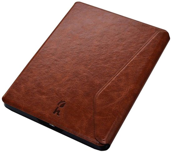 Hoesjes Boetiek - SleepCover voor Kobo Aura H2O Edition 2 - Cognac Bruin van Hoesjes Boetiek — afbeelding 4