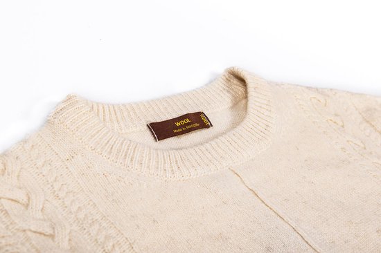 Pull Laine Mongolian Made en Laine de Mouton Mongol 100% - S-XL - Unisexe